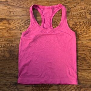 lululemon athletica Hot Pink Racerback Tank